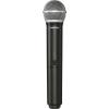 imageShure BLX24PG58 Wireless Microphone System  14Hour Battery Life 300 ft Range UHF  Includes PG58 Handheld Vocal Mic Single Channel Receiver  H9 Band BLX24PG58H9Handheld Transmitter w Mic Capsule Only