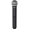 imageShure BLX24PG58 Wireless Microphone System  14Hour Battery Life 300 ft Range UHF  Includes PG58 Handheld Vocal Mic Single Channel Receiver  H9 Band BLX24PG58H9Handheld Transmitter w Mic Capsule Only