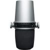 imageShure MV7 USB Podcast Microphone for Podcasting Recording Live Streaming ampamp Gaming Builtin Headphone Output All Metal USBXLR Dynamic Mic VoiceIsolating Technology TeamSpeak Certified  BlackSilver