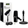 imageShure MV7i Smart Microphone  USBC ampamp XLR Mic for Podcasting Music ampamp Streaming with Builtin Audio Interface Auto Level Mode Advanced DSP AllMetal Design BlackTripod