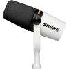 imageShure MV7i Smart Microphone  USBC ampamp XLR Mic for Podcasting Music ampamp Streaming with Builtin Audio Interface Auto Level Mode Advanced DSP AllMetal Design BlackUSB  White