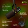 imageShure MV7i Smart Microphone  USBC ampamp XLR Mic for Podcasting Music ampamp Streaming with Builtin Audio Interface Auto Level Mode Advanced DSP AllMetal Design BlackUSB  Black