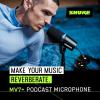 imageShure MV7i Smart Microphone  USBC ampamp XLR Mic for Podcasting Music ampamp Streaming with Builtin Audio Interface Auto Level Mode Advanced DSP AllMetal Design BlackTripod