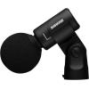 imageShure MV88 Stereo USB Microphone  Condenser Microphone for Streaming and Recording Vocals ampamp Instruments Mac ampamp Windows Compatible RealTime Headphone Monitoring Output Travel Friendly  Black