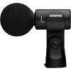 imageShure MV88 Stereo USB Microphone  Condenser Microphone for Streaming and Recording Vocals ampamp Instruments Mac ampamp Windows Compatible RealTime Headphone Monitoring Output Travel Friendly  Black