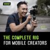 imageShure MV88 Video Kit  Digital Stereo Condenser Microphone for Apple and Android with Manfrotto PIXI Tripod Phone Clamp Mount iOS and USBC Cables for NextLevel Compatibility and Connectivity