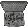 imageShure PG ALTA 7Piece Drum Microphone Kit for Performing and Recording Drummers  Includes Mics Mounts and Cables with options for Kick Drums Snare RackFloor Toms Congas and Cymbals PGADRUMKIT77Piece