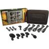 imageShure PG ALTA 7Piece Drum Microphone Kit for Performing and Recording Drummers  Includes Mics Mounts and Cables with options for Kick Drums Snare RackFloor Toms Congas and Cymbals PGADRUMKIT75Piece