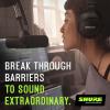 imageShure SM7dB Dynamic Vocal Microphone with Builtin Preamp  Studio Mic for Streaming Podcasting and Recording  Smooth Sound Wide Frequency Range Rugged Build Windscreen Included BlackSM7B