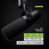 imageShure SM7dB Dynamic Vocal Microphone with Builtin Preamp  Studio Mic for Streaming Podcasting and Recording  Smooth Sound Wide Frequency Range Rugged Build Windscreen Included BlackSM7B