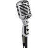 imageShure Super 55 Deluxe Vocal Microphone  Vintage Supercardioid Dynamic Unidyne Mic Iconic Look Classic Sound  Rugged DieCast Casing Includes 58 to 38 Thread Adapter and Zippered Padded PouchCardioid