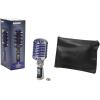 imageShure Super 55 Deluxe Vocal Microphone  Vintage Supercardioid Dynamic Unidyne Mic Iconic Look Classic Sound  Rugged DieCast Casing Includes 58 to 38 Thread Adapter and Zippered Padded PouchSupercardioid