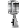 imageShure Super 55 Deluxe Vocal Microphone  Vintage Supercardioid Dynamic Unidyne Mic Iconic Look Classic Sound  Rugged DieCast Casing Includes 58 to 38 Thread Adapter and Zippered Padded PouchCardioid