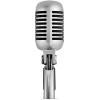 imageShure Super 55 Deluxe Vocal Microphone  Vintage Supercardioid Dynamic Unidyne Mic Iconic Look Classic Sound  Rugged DieCast Casing Includes 58 to 38 Thread Adapter and Zippered Padded PouchCardioid