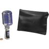 imageShure Super 55 Deluxe Vocal Microphone  Vintage Supercardioid Dynamic Unidyne Mic Iconic Look Classic Sound  Rugged DieCast Casing Includes 58 to 38 Thread Adapter and Zippered Padded PouchSupercardioid