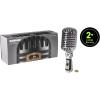 imageShure Super 55 Deluxe Vocal Microphone  Vintage Supercardioid Dynamic Unidyne Mic Iconic Look Classic Sound  Rugged DieCast Casing Includes 58 to 38 Thread Adapter and Zippered Padded PouchCardioid