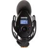imageShure VP83F LensHopper CameraMounted Condenser Shotgun Microphone with Integrated Digital Flash Recording  Windscreen Superior RF Immunity Backlit LCD 5Position Joystick Rycote Lyre Shock MountIntegrated Flash