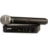 imageShure BLX24PG58 Wireless Microphone System  14Hour Battery Life 300 ft Range UHF  Includes PG58 Handheld Vocal Mic Single Channel Receiver  H9 Band BLX24PG58H9Full System