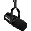 imageShure MV7 USB Podcast Microphone for Podcasting Recording Live Streaming ampamp Gaming Builtin Headphone Output All Metal USBXLR Dynamic Mic VoiceIsolating Technology TeamSpeak Certified  BlackBlack