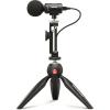imageShure MV88 Video Kit  Digital Stereo Condenser Microphone for Apple and Android with Manfrotto PIXI Tripod Phone Clamp Mount iOS and USBC Cables for NextLevel Compatibility and Connectivity