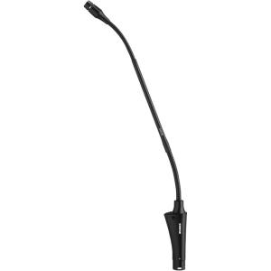 imageShure Centraverse CVG Gooseneck Microphone  Black Cardioid Condenser Mic with 18inch Neck and Inline Preamplifier Includes Windscreen ampamp Mounting Flange CVG18BCMic Only