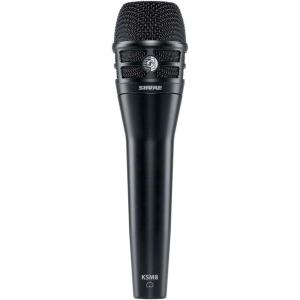 imageShure KSM8 Dualdyne Vocal Microphone  Cardioid Dynamic Mic with 2 Ultra Thin Diaphragms and Reverse Airflow Technology for Unmatched Control of Proximity Effect Presence Peaks and Bleed  NickelBlack