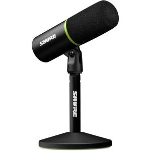 imageShure MV6 Gaming Microphone  Dynamic USB Mic for PC Gaming ampamp Streaming with TaptoMute Noise Cancellation Desktop Stand ampamp 35mm Headphone Monitoring Black