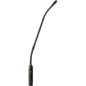 imageShure MX418DC Cardioid Condenser Microphone 18quot Gooseneck Includes Desktop Base with 10 Cable Logic Functions Programmable Switch LED Indicator SnapFit Foam Windscreen12 Gooseneck