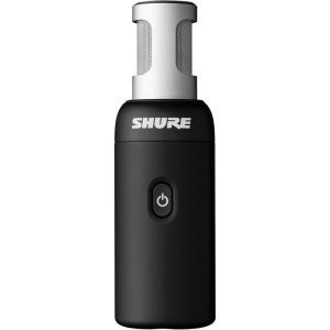 imageShure MoveMic 88 Wireless Microphone  Professional Stereo Mic with 4 Polar Patterns for Film Field Recording ampamp Interviews Works with iOS ampamp Android via Motiv App Black