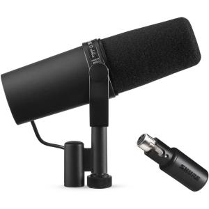 imageShure SM7B  Shure MVX2U Bundle Studio Vocal Recording Microphone with XLR to USB Connectivity