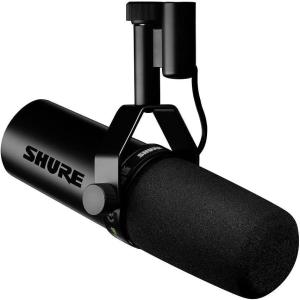 imageShure SM7dB Dynamic Vocal Microphone with Builtin Preamp  Studio Mic for Streaming Podcasting and Recording  Smooth Sound Wide Frequency Range Rugged Build Windscreen Included BlackSM7dB BuiltIn Preamp