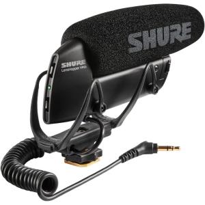 imageShure VP83F LensHopper CameraMounted Condenser Shotgun Microphone with Integrated Digital Flash Recording  Windscreen Superior RF Immunity Backlit LCD 5Position Joystick Rycote Lyre Shock MountStandard