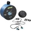 imageShure AONIC 215 Wired Sound Isolating Earbuds Clear Sound Single Driver Secure inEar Fit Detachable Cable Durable Quality Compatible with Apple ampamp Android Devices  BlackBlue