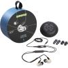 imageShure AONIC 215 Wired Sound Isolating Earbuds Clear Sound Single Driver Secure inEar Fit Detachable Cable Durable Quality Compatible with Apple ampamp Android Devices  BlackClear