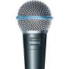 imageShure BETA 58A Vocal Microphone  Single Element Supercardioid Dynamic Mic for Stage and Studio Includes A25D Adjustable Stand Adapter 58 to 38 Euro Thread Adapter and Storage BagMicrophone