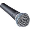 imageShure BETA 58A Vocal Microphone  Single Element Supercardioid Dynamic Mic for Stage and Studio Includes A25D Adjustable Stand Adapter 58 to 38 Euro Thread Adapter and Storage BagMicrophone