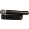 imageShure BLX24RB58 Wireless Microphone System  14Hour Battery Life 300 ft Range UHF  BETA 58A Handheld Vocal Mic Single Channel Rack Mount Receiver  H9 Band BLX24RB58H9Full System