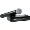 imageShure BLX24RB58 Wireless Microphone System  14Hour Battery Life 300 ft Range UHF  BETA 58A Handheld Vocal Mic Single Channel Rack Mount Receiver  H9 Band BLX24RB58H9Full System