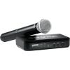 imageShure BLX24RSM58 Wireless Microphone System  14Hour Battery Life 300 ft Range UHF  SM58 Handheld Vocal Mic Single Channel Rack Mount Receiver  H9 Band BLX24RSM58H9Full System