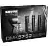 imageShure Drum Microphone Kit for Performing and Recording Drummers Conveniently Packaged Selection of Mics and Mounts with Options for Kick Drum Snare Drum Rack Toms Floor Toms and Congas DMK5752