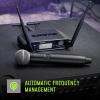 imageShure GLXD1493 Dual Band Pro Digital Wireless Microphone System for Interviews Presenting Theater  12Hour Battery Life 100 ft Range  WL93 Lavalier Mic Single Channel Receiver GLXD1493Z3Standard
