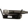 imageShure GLXD24SM58 Dual Band Pro Digital Wireless Microphone System  12Hour Battery Life 100 ft Range  SM58 Handheld Vocal Mic Single Channel Receiver GLXD24SM58Z3Standard