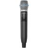 imageShure GLXD24SM58 Dual Band Pro Digital Wireless Microphone System  12Hour Battery Life 100 ft Range  SM58 Handheld Vocal Mic Single Channel Receiver GLXD24SM58Z3Rack Mount