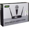 imageShure GLXD24SM58 Dual Band Pro Digital Wireless Microphone System  12Hour Battery Life 100 ft Range  SM58 Handheld Vocal Mic Single Channel Receiver GLXD24SM58Z3Standard