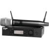 imageShure GLXD24SM58 Dual Band Pro Digital Wireless Microphone System  12Hour Battery Life 100 ft Range  SM58 Handheld Vocal Mic Single Channel Receiver GLXD24SM58Z3Rack Mount