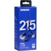 imageShure SE215 Special Edition PRO Wired Earbuds Professional Sound Isolating Earphones Clear with Deep Bass Single Dynamic MicroDriver for Music Gaming ampamp Calls  PurplePurple