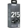 imageShure SE215 Special Edition PRO Wired Earbuds Professional Sound Isolating Earphones Clear with Deep Bass Single Dynamic MicroDriver for Music Gaming ampamp Calls  PurpleBlack