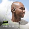 imageShure SE846 Gen 2 SoundIsolating Earphones with 64quot Detachable Cable  ClearGraphite