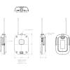 imageShure SLXD1 Bodypack Transmitter  for use with SLXD Digital Wireless Systems Receiver Sold Separately  G58 Band SLXD1G58G58 Band 470514 MHz