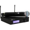 imageShure SLXD24B58 Digital Wireless Microphone System  Includes SLXD2 Handheld Transmitter with BETA 58A Vocal Mic Capsule and SLXD4 Single Channel Rack Mount Receiver  J52 Band SLXD24B58J52Single Channel